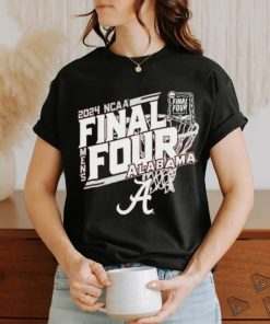 Official Alabama Crimson Tide NCAA Men’s 2024 NCAA Final Four Shirt