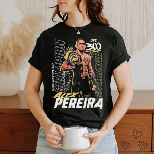 Official Alex Pereira UFC 300 Champion 2024 Shirt