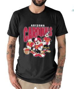 Official Arizona Cardinals Mickey Donald Duck And Goofy Football Team 2024 T shirt