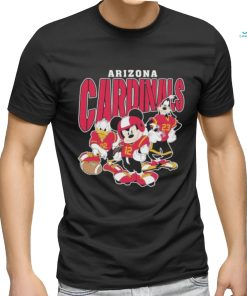 Official Arizona Cardinals Mickey Donald Duck And Goofy Football Team 2024 T shirt