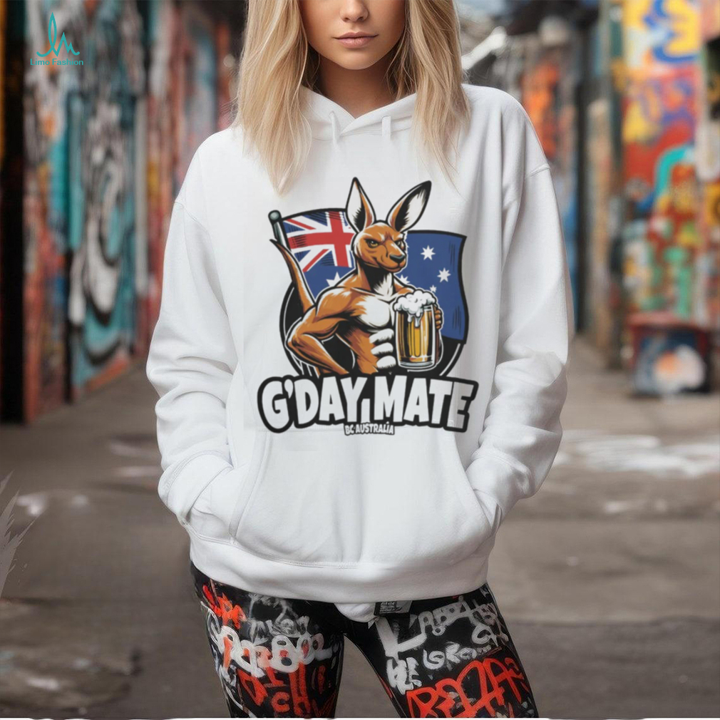 Official Australia Day Merchandise G’Day Mate T Shirt Official Australia Day Merchandise G’Day Mate T Shirt