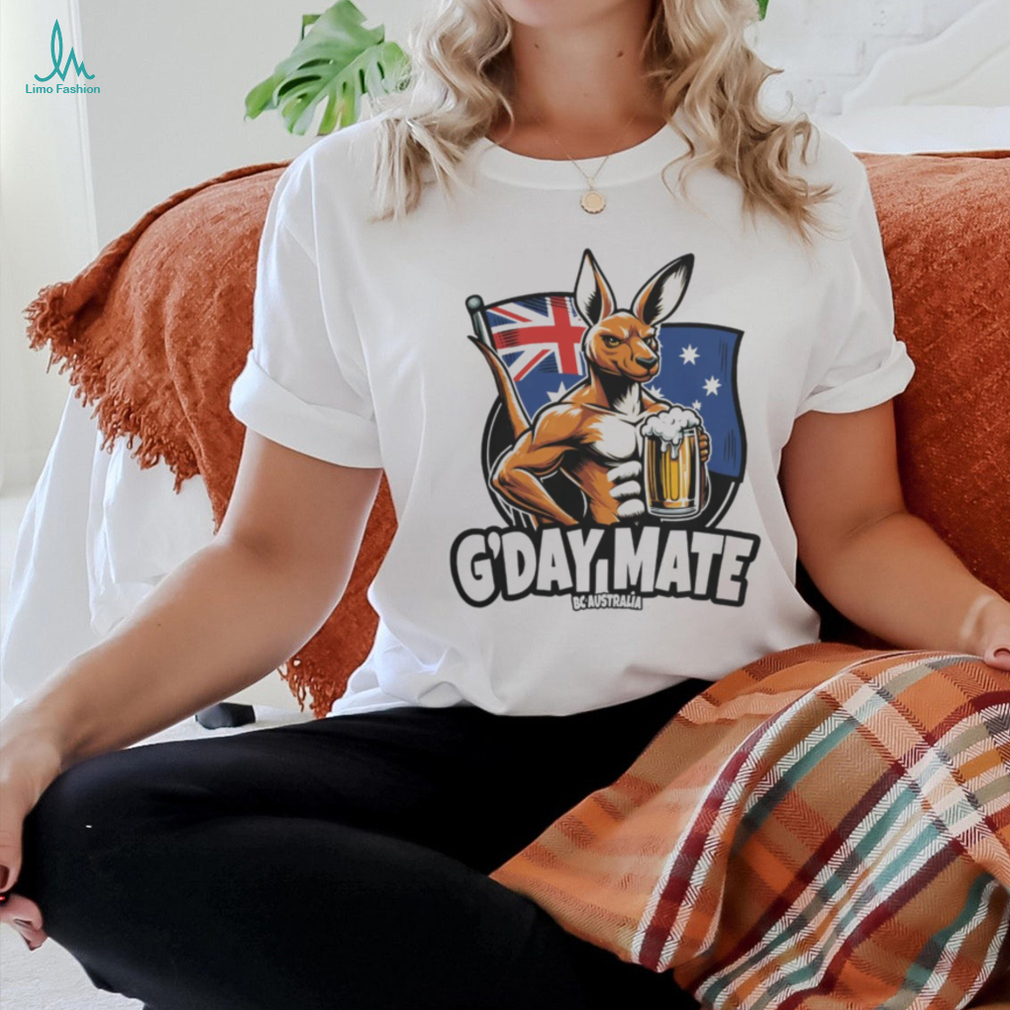 Official Australia Day Merchandise G’Day Mate T Shirt Official Australia Day Merchandise G’Day Mate T Shirt