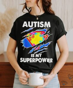 Official Autism Is My Superpower Autism Awareness Shirt