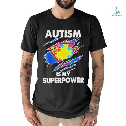 Official Autism Is My Superpower Autism Awareness Shirt