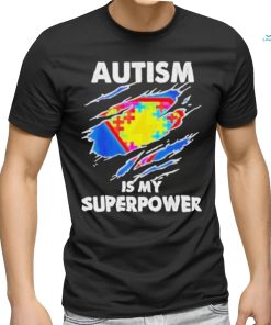 Official Autism Is My Superpower Autism Awareness Shirt