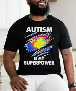 Official Autism Is My Superpower Autism Awareness Shirt