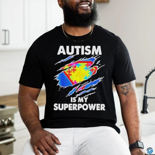 Official Autism Is My Superpower Autism Awareness Shirt