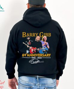 Official Barry Gibb 69th Anniversary 1955 2024 Signature T Shirt, hoodie, sweater, long sleeve and tank top Official Barry Gibb 69th Anniversary 1955 2024 Signature T Shirt