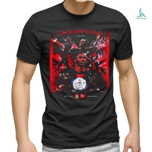 Official Bayer Leverkusen 2023 2024 Bundesliga Champion Shirt