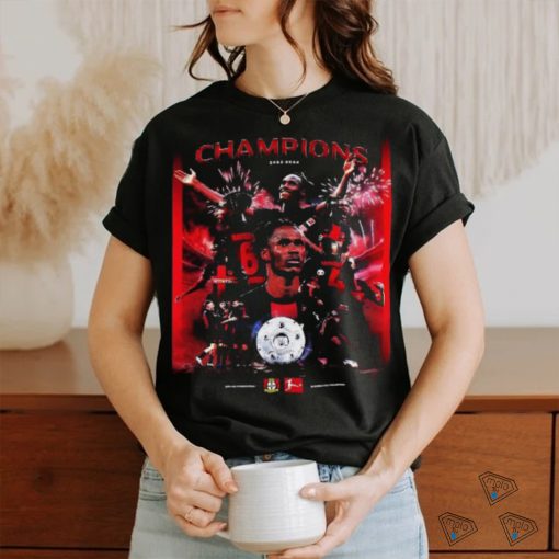 Official Bayer Leverkusen 2023 2024 Bundesliga Champion Shirt