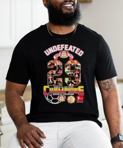 Official Bayer Leverkusen Undefeated 29 0 Bundesliga Champions 2024 signatures Shirt