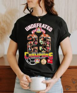 Official Bayer Leverkusen Undefeated 29 0 Bundesliga Champions 2024 signatures Shirt
