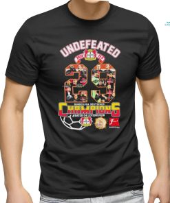 Official Bayer Leverkusen Undefeated 29 0 Bundesliga Champions 2024 signatures Shirt