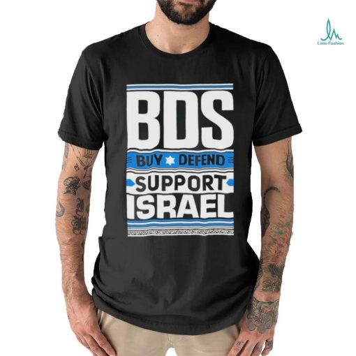 Official Bds Buy Defend Support Israel Shirt