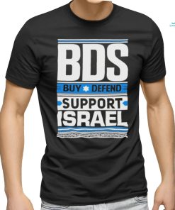 Official Bds Buy Defend Support Israel Shirt