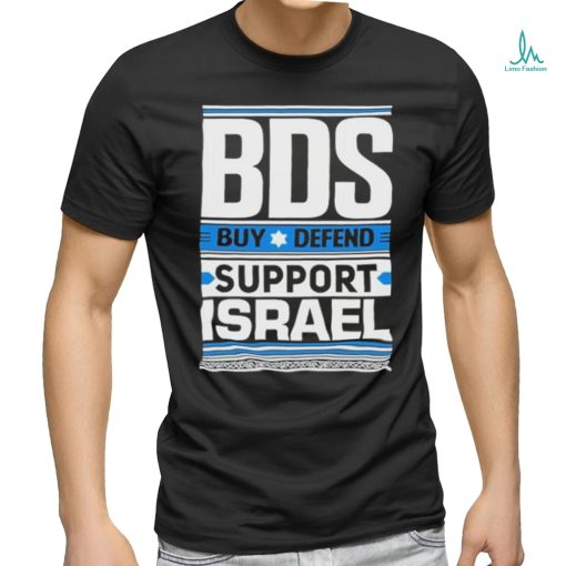 Official Bds Buy Defend Support Israel Shirt