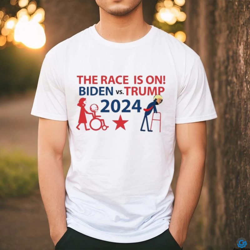 Official Biden VS. Trump, The 2024 Race Is On T Shirt