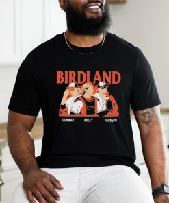 Official Birdland Baltimore Orioles Gunnar Adley And Jackson Shirt