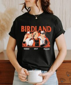 Official Birdland Baltimore Orioles Gunnar Adley And Jackson Shirt