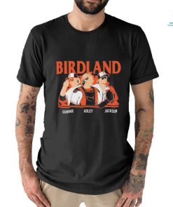 Official Birdland Baltimore Orioles Gunnar Adley And Jackson Shirt