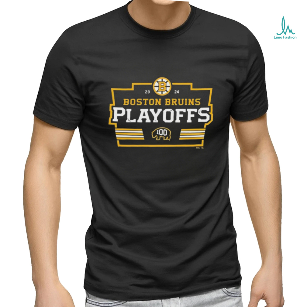 Official Boston Bruins 2024 Playoffs 100 Shirt