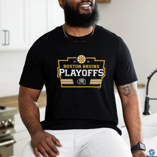 Official Boston Bruins 2024 Playoffs 100 Shirt