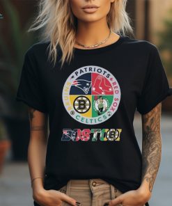 Official Boston Celtics Red Sox Patriots Bruins Proud Of State 2024 Shirt
