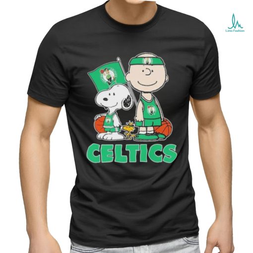 Official Boston Celtics Snoopy Charlie Brown Friends Peanuts shirt