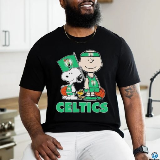 Official Boston Celtics Snoopy Charlie Brown Friends Peanuts shirt