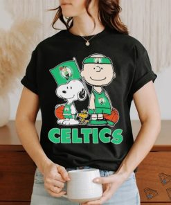 Official Boston Celtics Snoopy Charlie Brown Friends Peanuts shirt