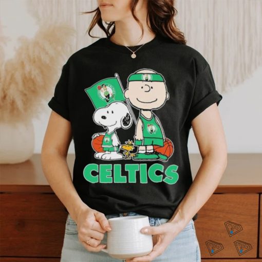 Official Boston Celtics Snoopy Charlie Brown Friends Peanuts shirt