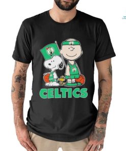 Official Boston Celtics Snoopy Charlie Brown Friends Peanuts shirt