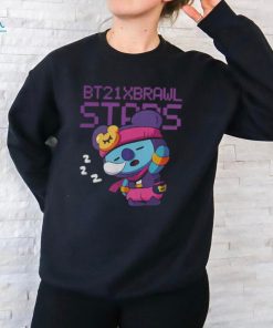 Official Bt21 X Brawl Stars Sandy Koya T Shirts