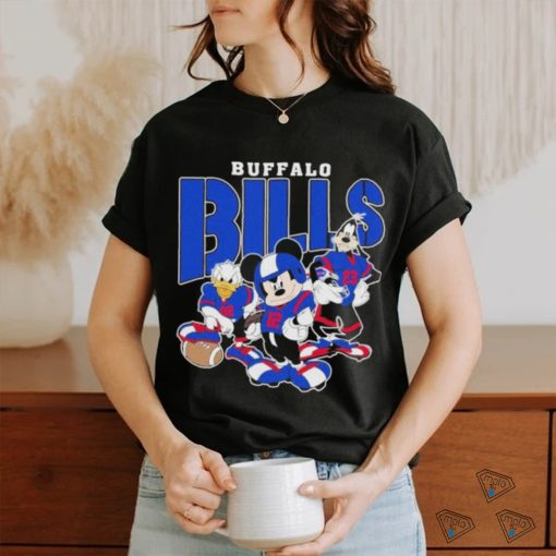 Official Buffalo Bills Mickey Donald Duck And Goofy Football Team 2024 T shirt