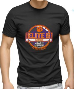 Official Clemson Tigers Men’s Basketball 2024 Elite 8 T Shirt