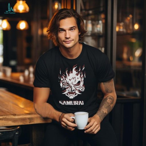 Official Cyberpunk 2077 Samurai Fan Tee Shirt