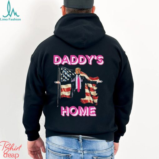 Official Daddys Home Trump American Flag Shirt