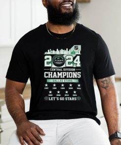 Official Dallas Stars 2024 Central Division Champions Let’s Go Stars shirt