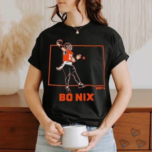 Official Denver Broncos Bo Nix State Star Shirt