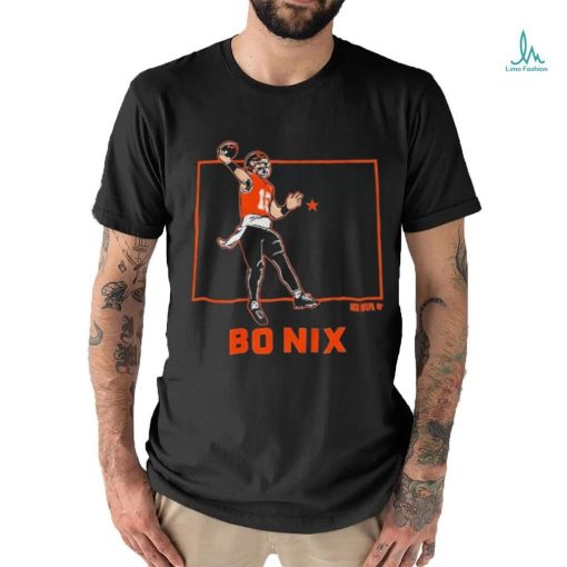 Official Denver Broncos Bo Nix State Star Shirt