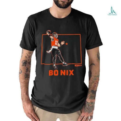 Official Denver Broncos Bo Nix State Star Shirt