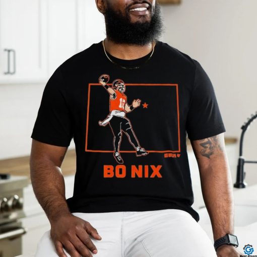 Official Denver Broncos Bo Nix State Star Shirt