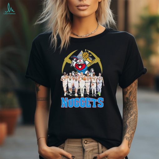 Official Denver Nuggets Team Basketball Player Logo Shirts