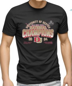 Official Denver Pioneers Ncaa Men’s Hockey National Champions 2024 Shirt