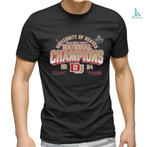 Official Denver Pioneers Ncaa Men’s Hockey National Champions 2024 Shirt