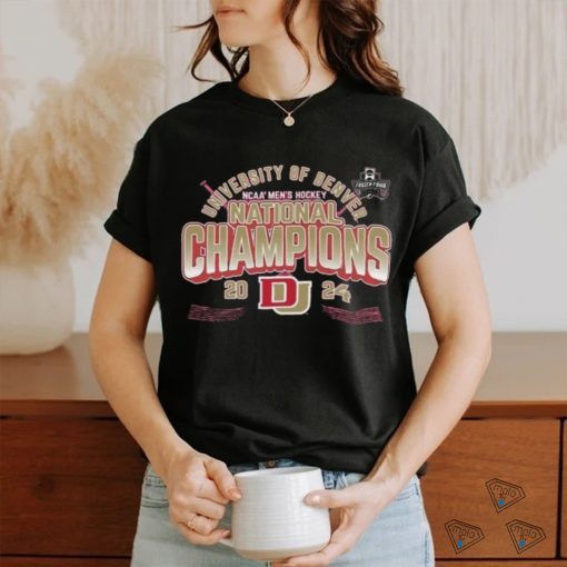 Official Denver Pioneers Ncaa Men’s Hockey National Champions 2024 Shirt