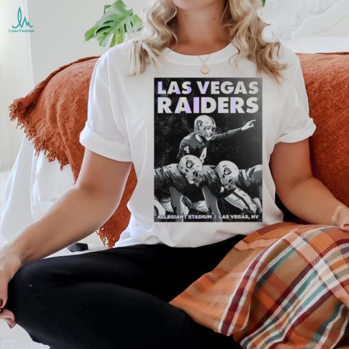 Official Derek Carr Las Vegas Raiders Phenom Gallery Allegiant Stadium T shirt