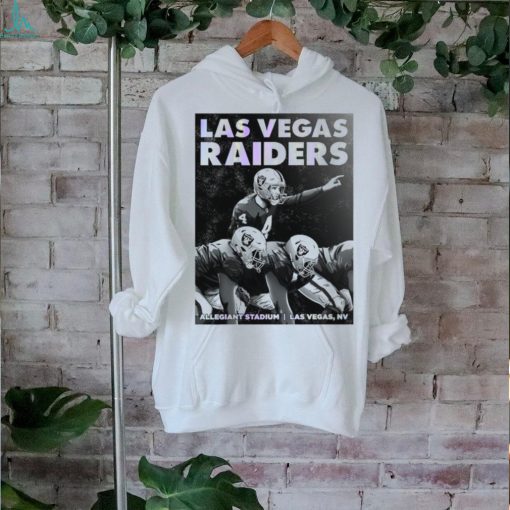 Official Derek Carr Las Vegas Raiders Phenom Gallery Allegiant Stadium T shirt