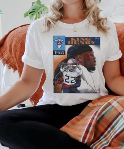 Official Derrick Henry Tennessee Titans Unsigned Brian Kong T shirt