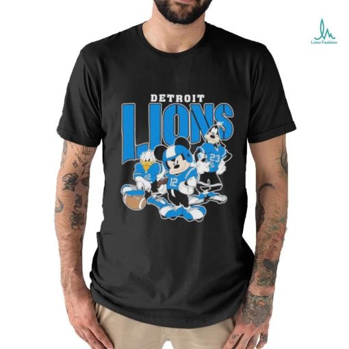 Official Detroit Lions Mickey Donald Duck And Goofy Football Team 2024 T shirt